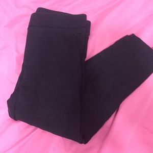 VS Pink crop leggings - Small, black